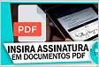 Como remover a assinatura do PDF. Assinatura digital em PD